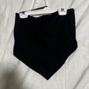 Black Bandana Top